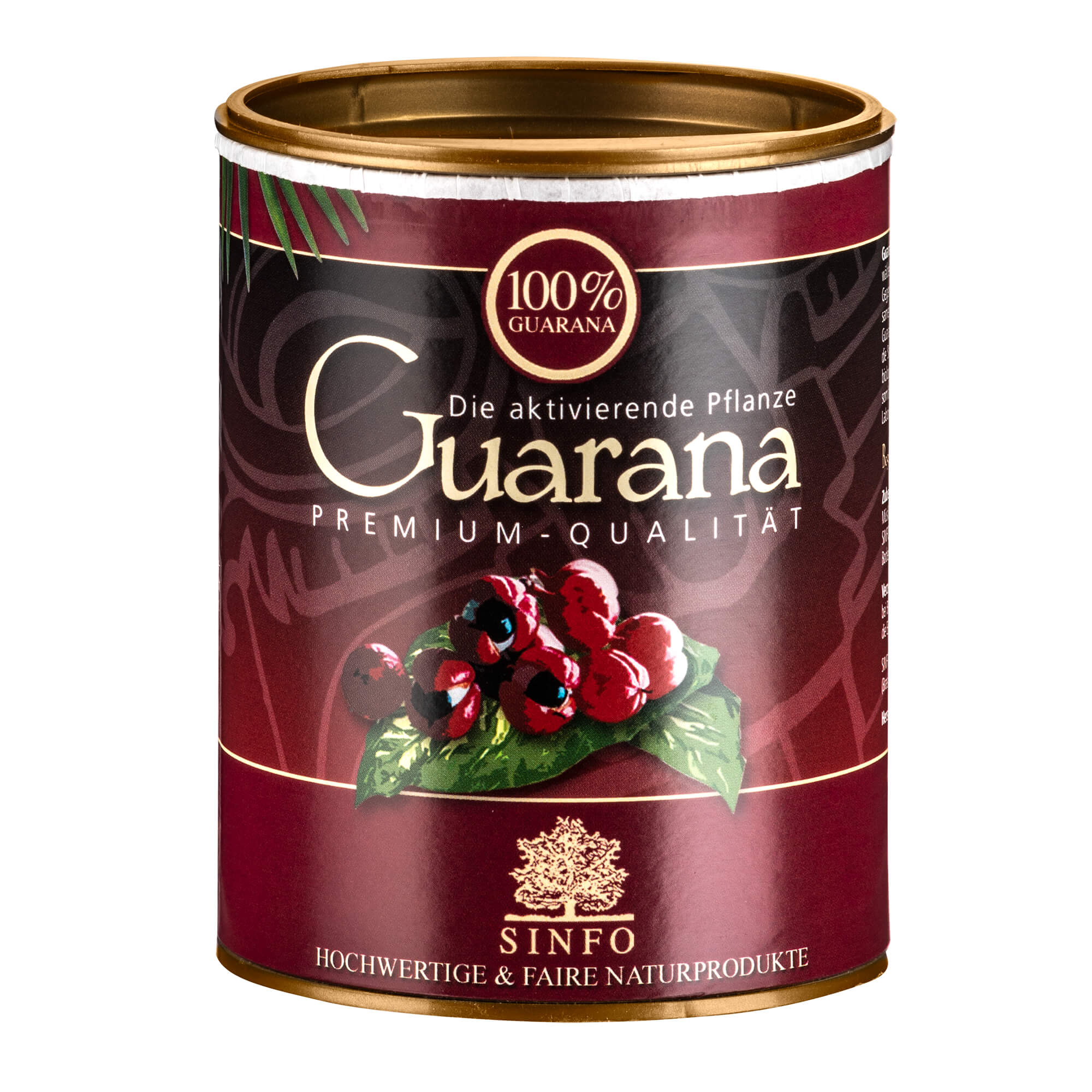 Guarana Pulver, Bio