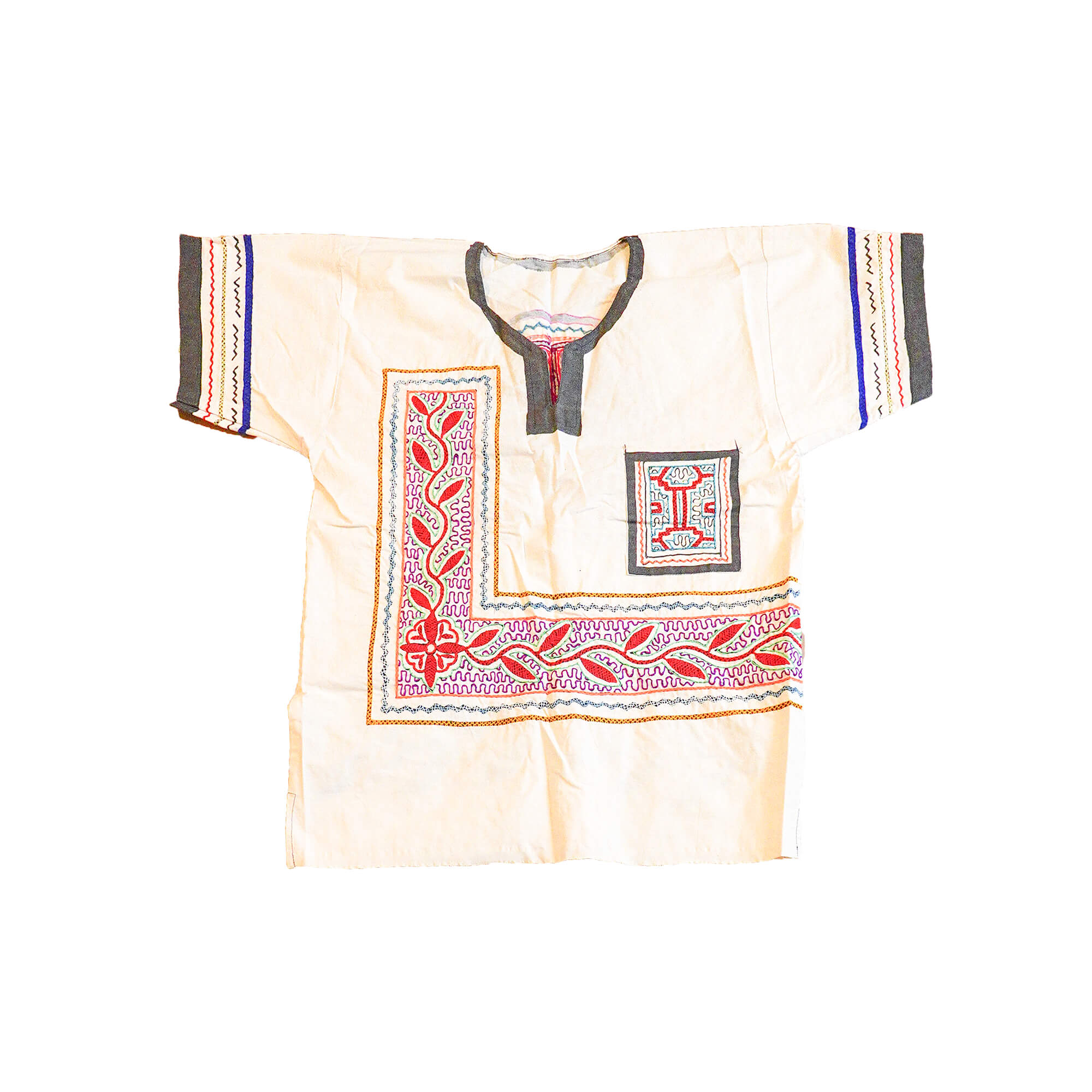 Shipibo Ayahuasca Ritual Shirt white