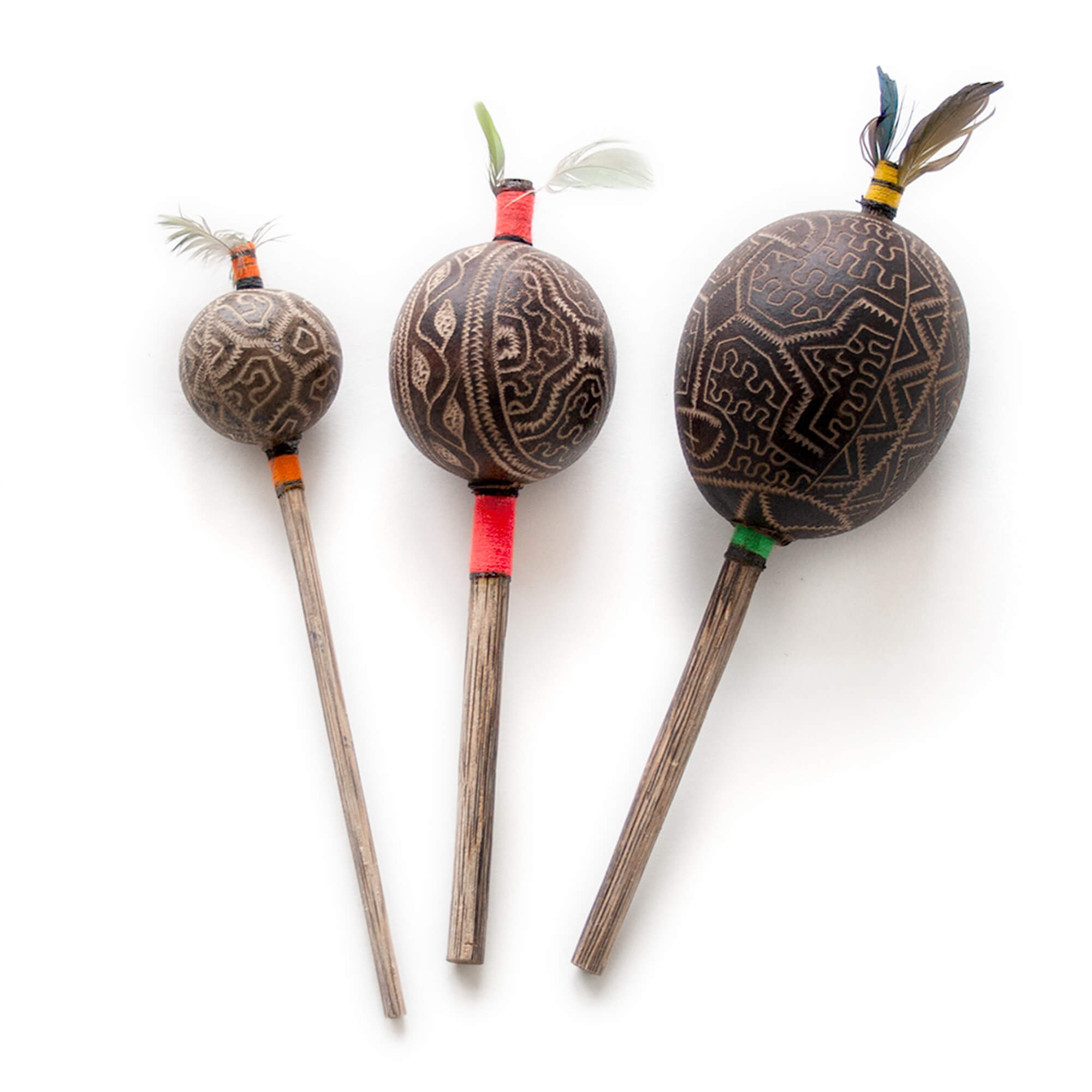 Shipibo Maraca Rattle