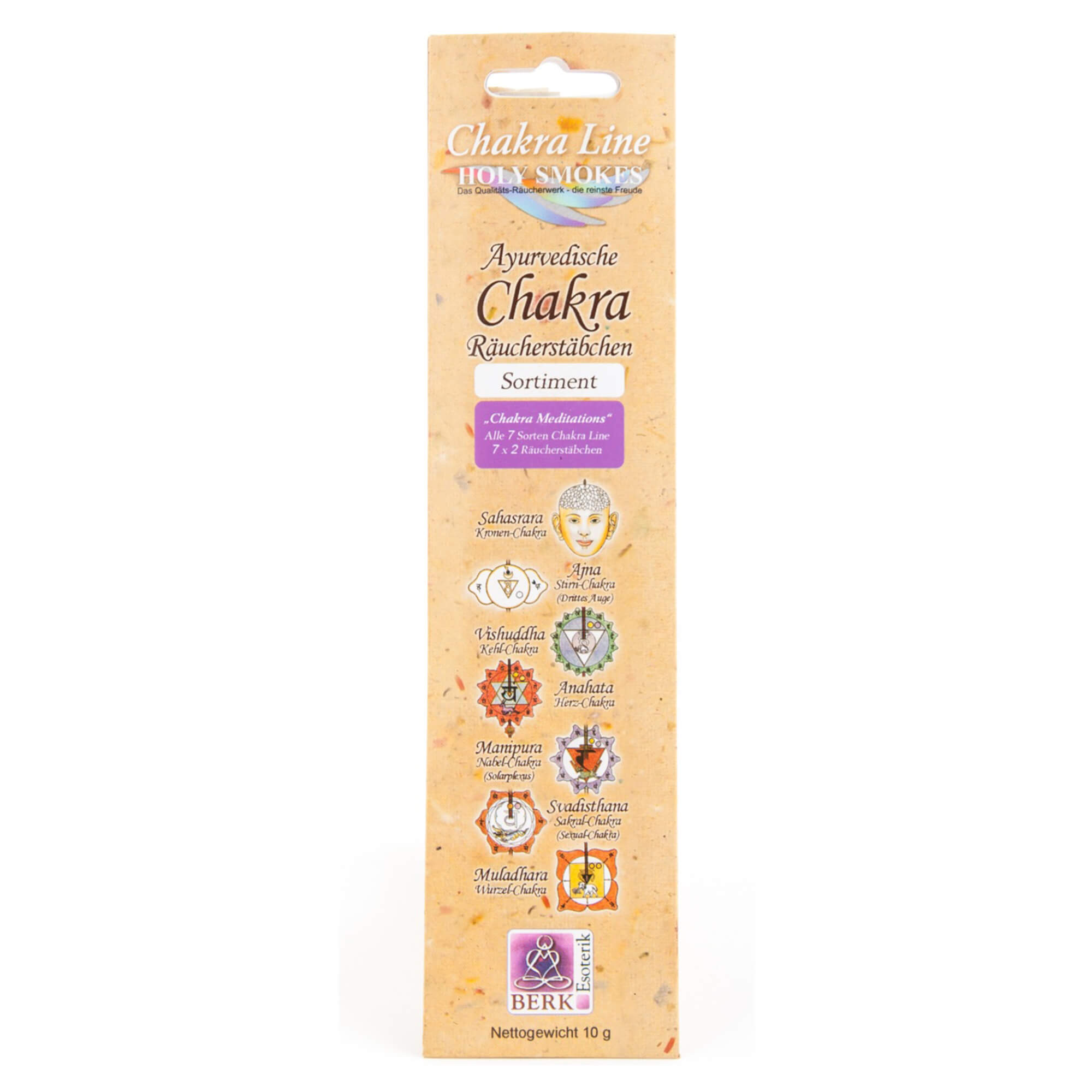 Ayurvedic Chakra Incense Sticks