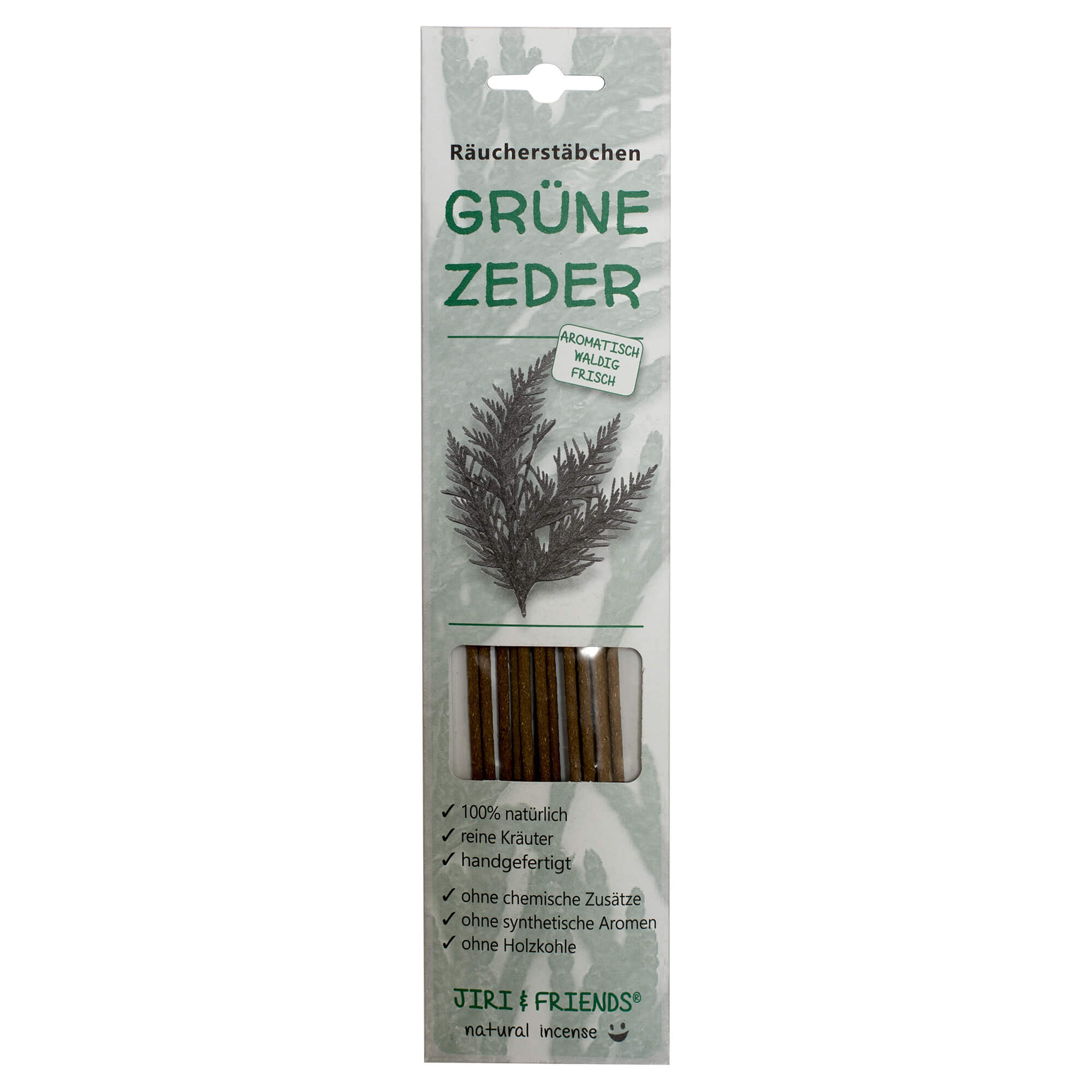 Green Cedar Incense Sticks