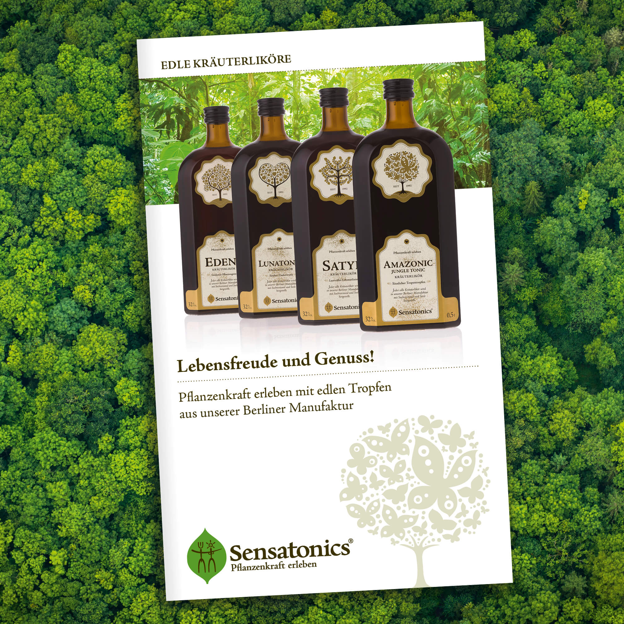 Folder Herbal Liqueurs (german)