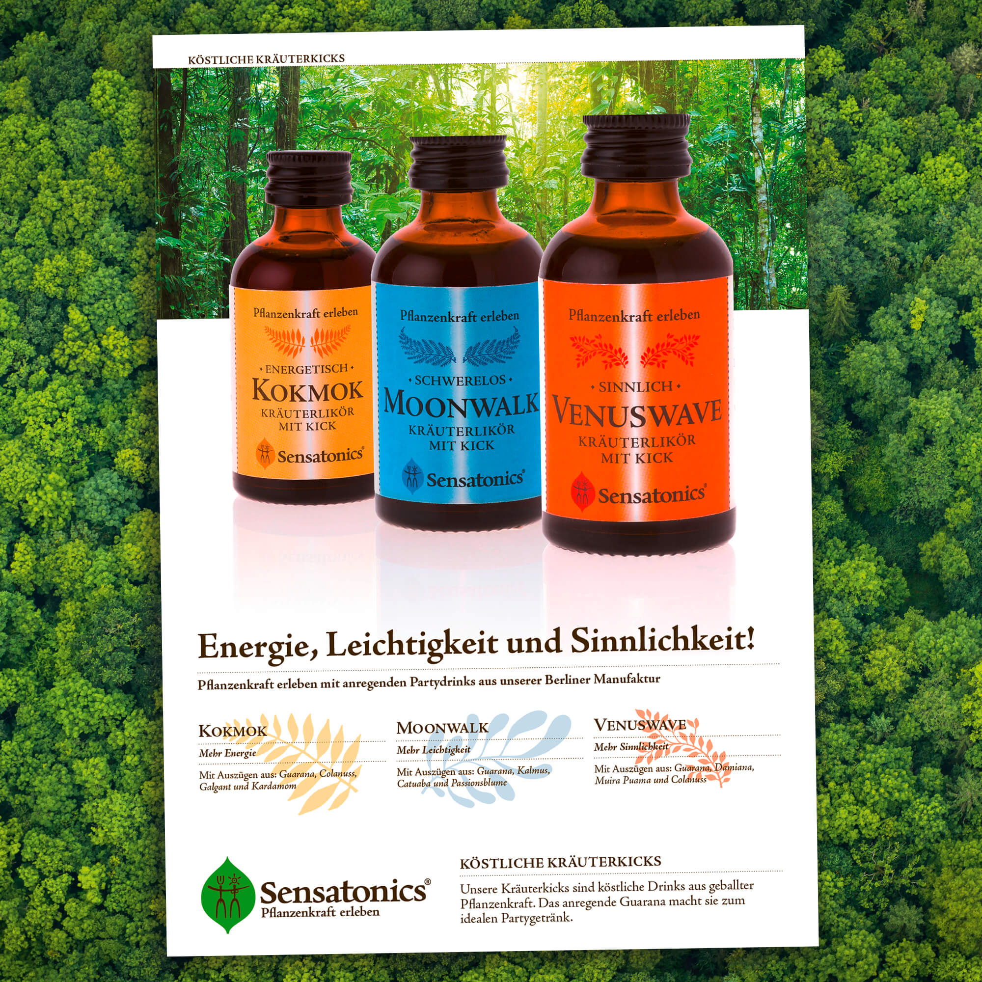 Poster Herbal Kicks (german)