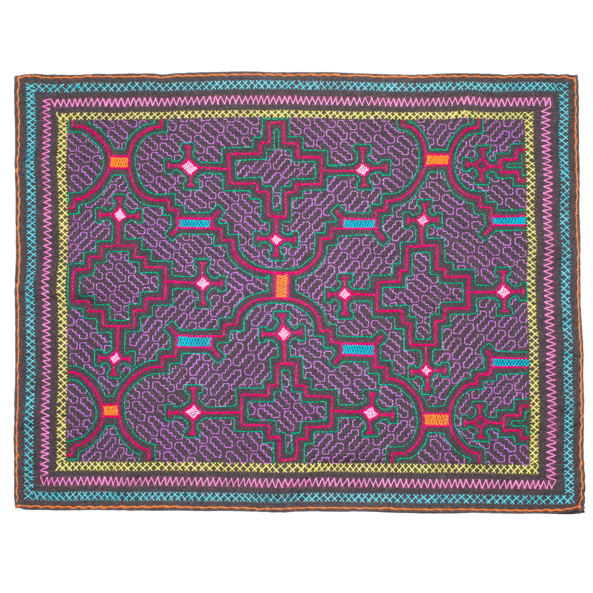 Shipibo Ayahuasca textile, small