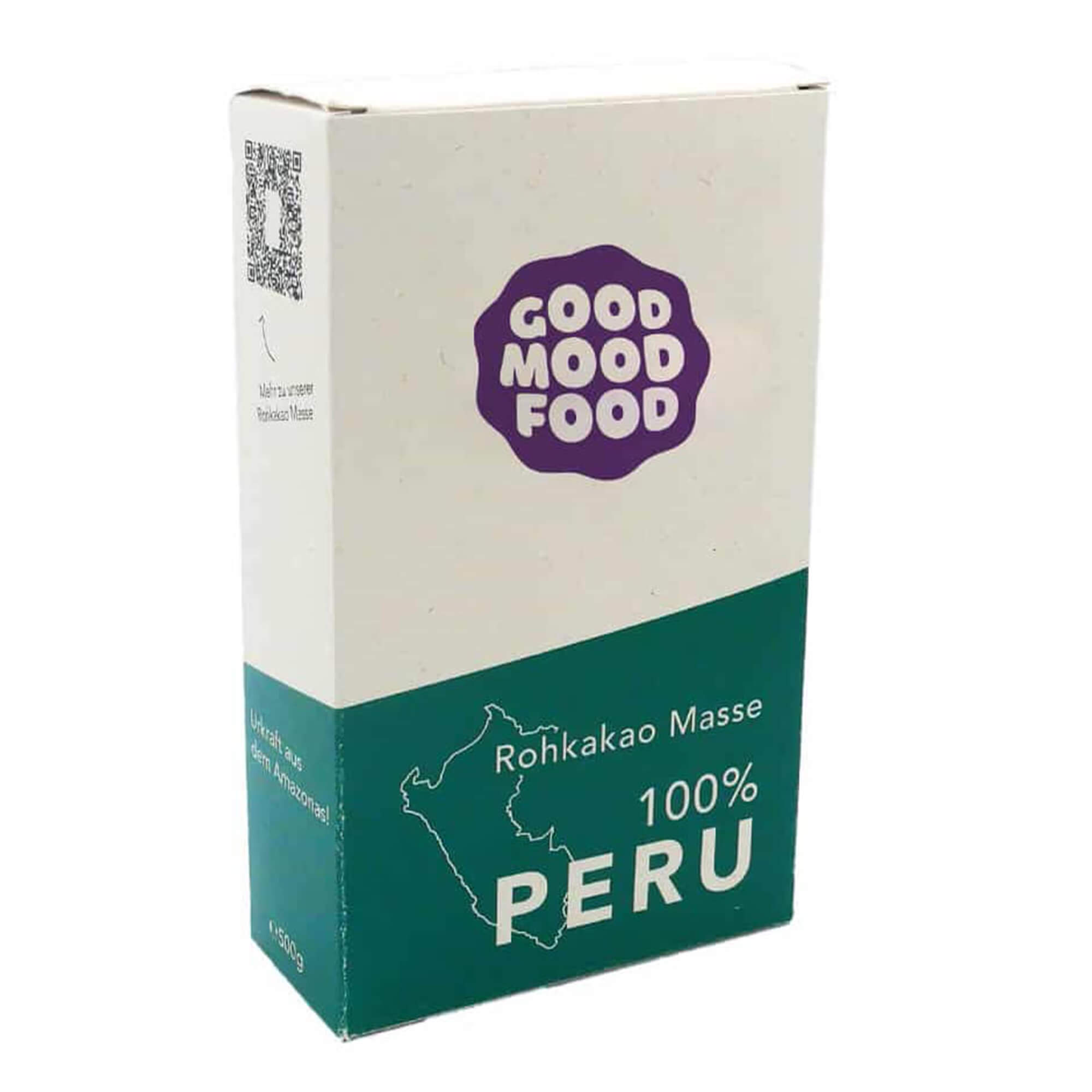 Rohkakaomasse Block Peru, 500 g, Bio