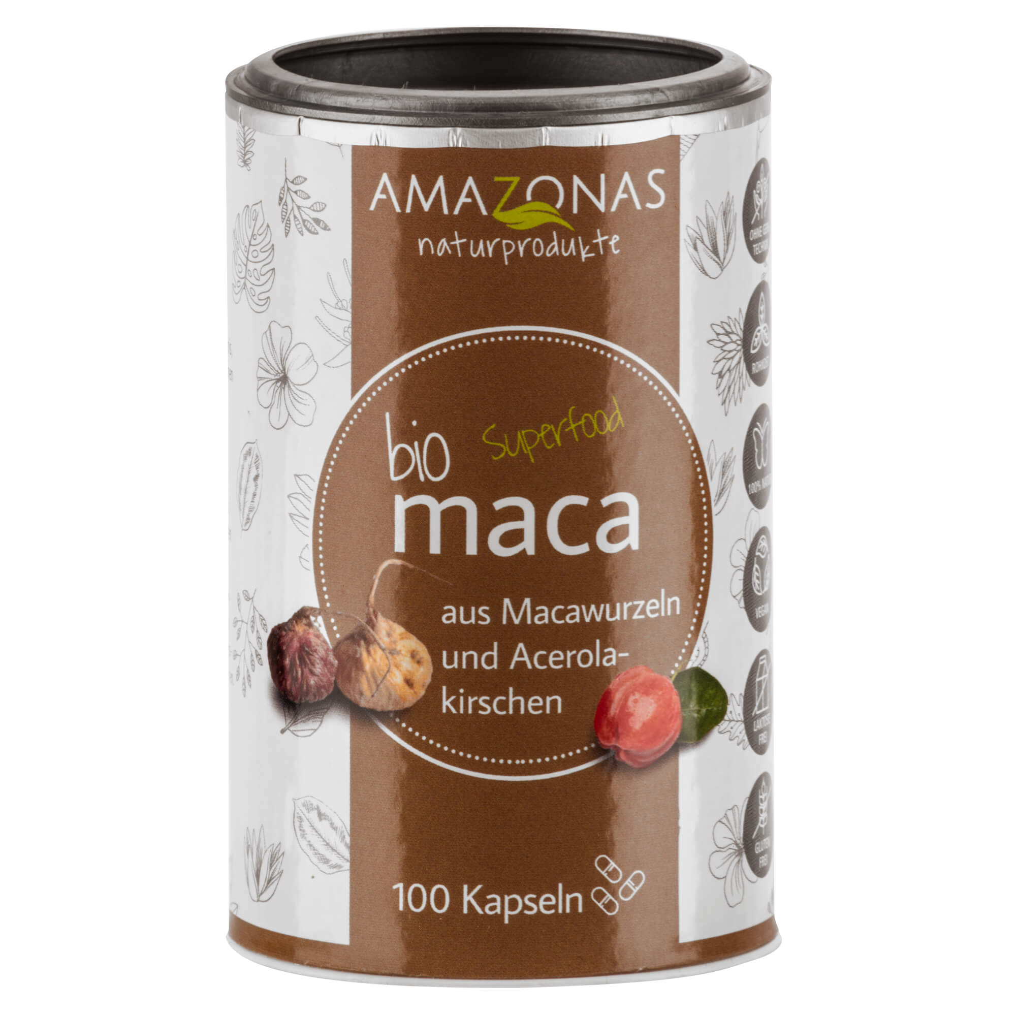 Maca Capsules, organic